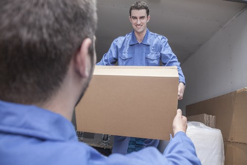 Holloway Storage staff member working in a secure storage environment