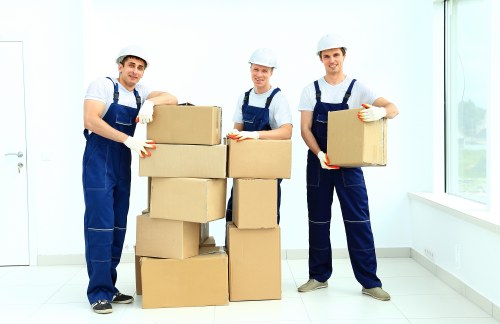 Secure Holloway storage facility space with neatly arranged items