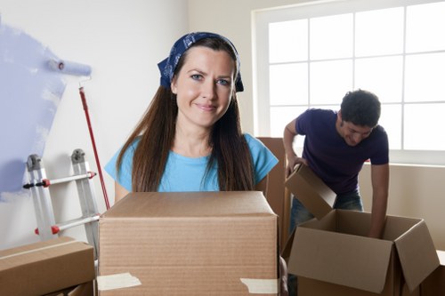 Waste compliance and prohibited items notice for storage customers