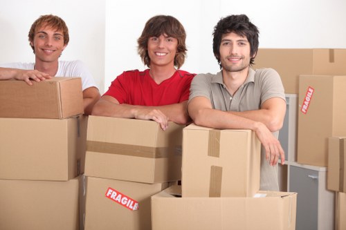 Clearance estimate based on cubic-yard pricing for mixed household items