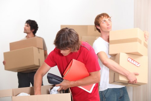 Storage and packing solutions for removals in Holloway