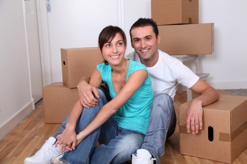 Organized storage space for household items in Holloway