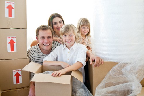 Customer booking confirmation details for storage services