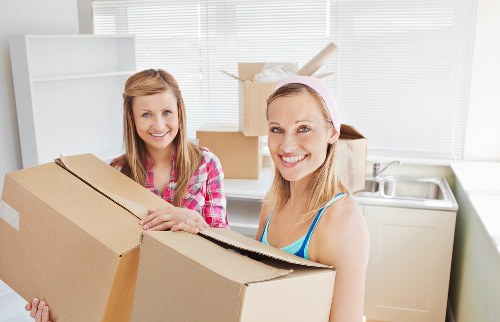 Example storage clearance job in a flat with access considerations