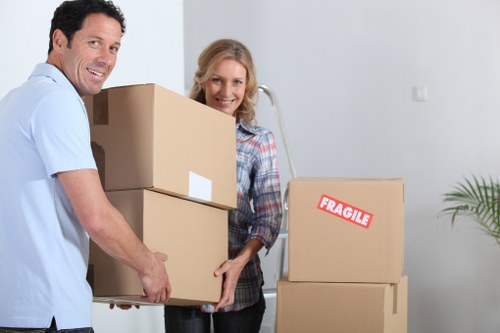 Seasonal belongings placed in storage for flexible space management